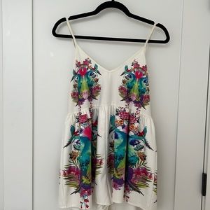 Sabo skirt white play suit with tags, romper